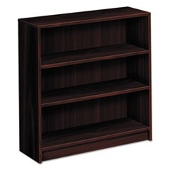 HON 1870 Series Bookcase | 3 Shelves | 36"W | Mahogany Finish