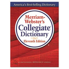 Merriam-Websters Collegiate Dictionary, 11th Edition, Hardcover, 1,664 Pages
