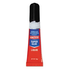 Super Glue Liquid Tubes, 0.07 oz, Dries Clear, 2/Pack