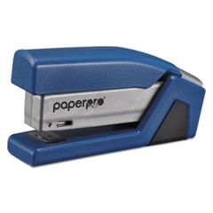 InJoy Spring-Powered Compact Stapler, 20-Sheet Capacity, Blue