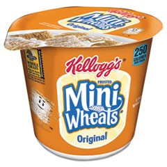 Breakfast Cereal, Frosted Mini Wheats, Single-Serve, 6/Box