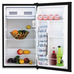 3.2 Cu. Ft. Refrigerator with Chiller Compartment, Black