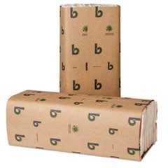 Boardwalk Green C-Fold Towels, Natural White, 10 1/8x13, 200/Pack, 12 Pks/Carton