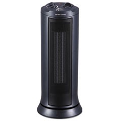 Mini Tower Ceramic Heater, 7 3/8