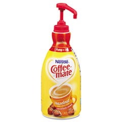 Liquid Creamer Pump Bottle, Hazelnut, 21.1 oz Pump Bottle