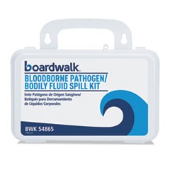 Bloodborne Pathogen Kit, 30 Pieces, 3" x 8" x 5", White