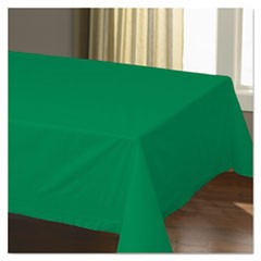 Cellutex Table Covers, Tissue/Polylined, 54" x 108", Jade Green, 25/Carton