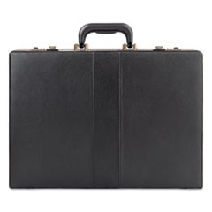 Classic Attache, Vinyl, 12.5 x 4 x 17.5, Black