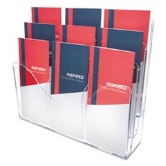 Deflecto Three Tier Document Organizer with Dividers