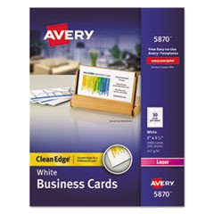 Avery® Clean Edge Business Cards