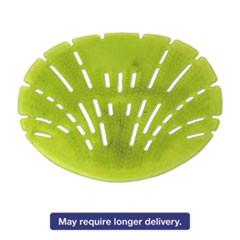 Pearl 3D Urinal Screen, Calypso Lime, Green, 10/Pack, 6 Pack/Carton