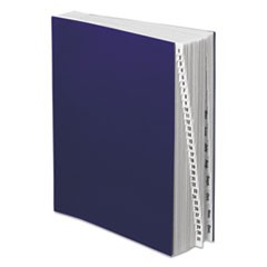 Expanding Desk File, 42 Dividers, Months/Dates, Letter-Size, Dark Blue Cover