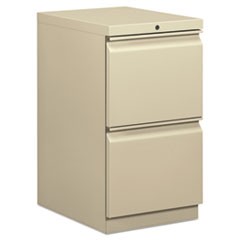 Mobile Pedestals, Left or Right, 2 Legal/Letter-Size File Drawers, Putty, 15" x 20" x 28"