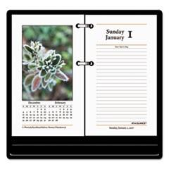 Photographic Desk Calendar Refill, 3 1/2 x 6, 2017