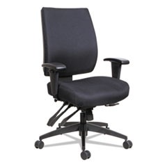 Alera Wrigley Series High Performance Mid-Back Multifunction Task Chair, Supports 275 lb, 17.91