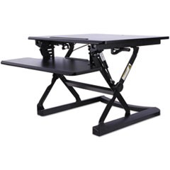 Sit-Stand Lifting Workstation, 26 3/4 x 31 x 19 5/8, Black