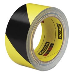 Caution Stripe Tape, 2w x 108 ft Roll