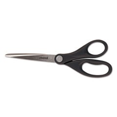 Stainless Steel Office Scissors, Pointed Tip, 7