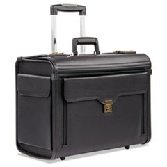 Catalog Case on Wheels, Koskin, 19 x 9 x 15-1/2, Black