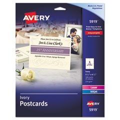 POSTCARD,4UP,100/PK,IVY