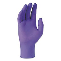 PURPLE NITRILE Gloves, Purple, 242 mm Length, X-Small, 6 mil, 1000/Carton