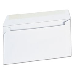 Open-Side Business Envelope, #6 3/4, Square Flap, Gummed Closure, 3.63 x 6.5, White, 500/Box