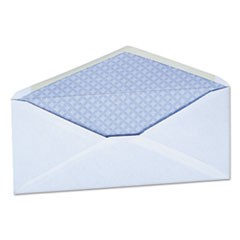 Business Envelope, #10, Monarch Flap, Gummed Closure, 4.13 x 9.5, White, 500/Box