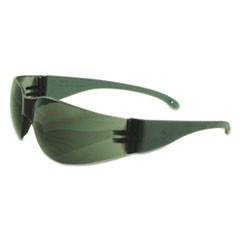 Safety Glasses, Gray Frame/Gray Lens, Polycarbonate, Dozen