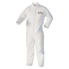 Kleenguard A40 Coveralls, Medium, White, 25/Carton