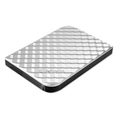 Store N Go Portable Hard Drive, USB 3.0, 1 TB, Diamond Silver