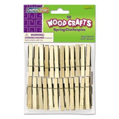 CLOTHESPINS,SPRING,50/PK