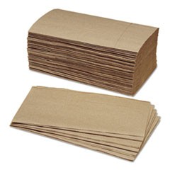 8540010556134, SKILCRAFT, Paper Towel, 1-Ply, 5.38 x 9.25, Kraft, 250 Sheets/Bundle, 16 Bundles/Box