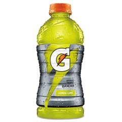 G-Series Perform 02 Thirst Quencher Lemon-Lime, 20 oz Bottle, 24/Carton