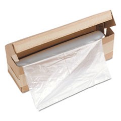 Shredder Bags, 58 gal Capacity, 100 Bags/Roll, 1/Roll