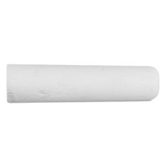 Railroad Crayon Chalk, 4" x 1" Diameter, White, 72/Box