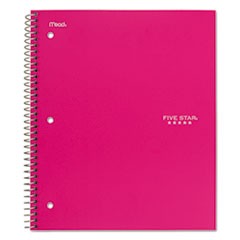 Trend Wirebound Notebook, 5 Subjects, Medium/College Rule, Assorted Color Covers, 11 x 8.5, 200 Sheets