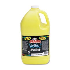 Washable Paint, Yellow, 1 gal