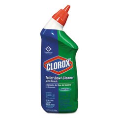 Toilet Bowl Cleaner with Bleach, Fresh Scent, 24oz Bottle