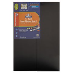 CFC-Free Polystyrene Foam Premium Display Board, 24 x 36, Black, 12/Carton