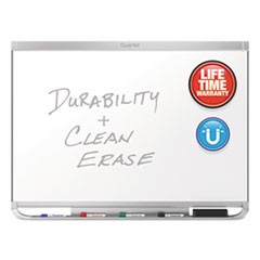 Prestige 2 DuraMax Magnetic Porcelain Whiteboard, 48 x 36, Silver Frame