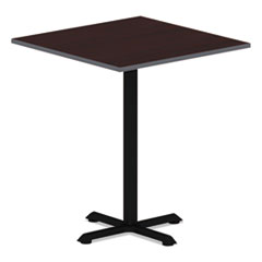 Reversible Laminate Table Top, Square, 35 3/8w x 35 3/8d, Medium Cherry/Mahogany