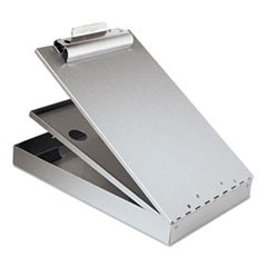 Cruiser Mate Aluminum Storage Clipboard, 1.5" Clip Capacity, Holds 8.5 x 11 Sheets, Silver