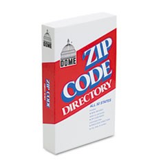 Zip Code Directory, Paperback, 750 Pages