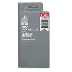 Auto Mileage Log/Expense Record, 3 1/2 x 6 1/2, 140-Page Book