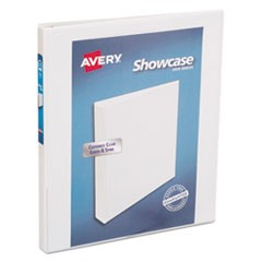 Showcase Economy View Binder with Round Rings, 3 Rings, 0.5