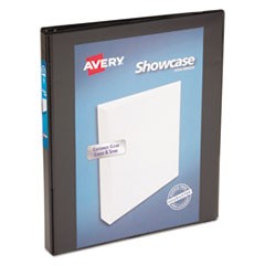Showcase Economy View Binder with Round Rings, 3 Rings, 0.5