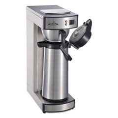 Air Pot Brewer, Stainless Steel, 75 oz, 8 3/4 x 14 3/4 x 21 1/4