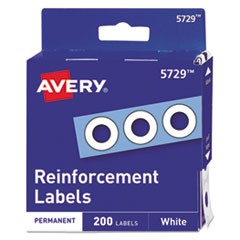 Avery® White Self-Adhesive Reinforcement Labels