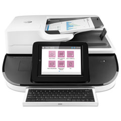 Digital Sender Flow 8500 fn2 Document Capture Workstation, 600 dpi Optical Resolution, 150-Sheet Duplex Auto Document Feeder