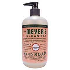 Clean Day Liquid Hand Soap, Geranium, 12.5 oz, 6/Carton